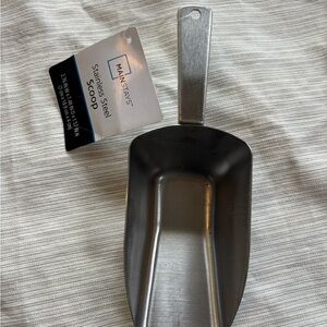 New Stainless steel ice scoop mainstays scoop with handle